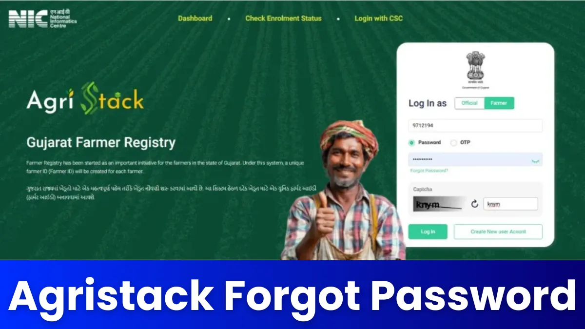 Agristack Forgot Password