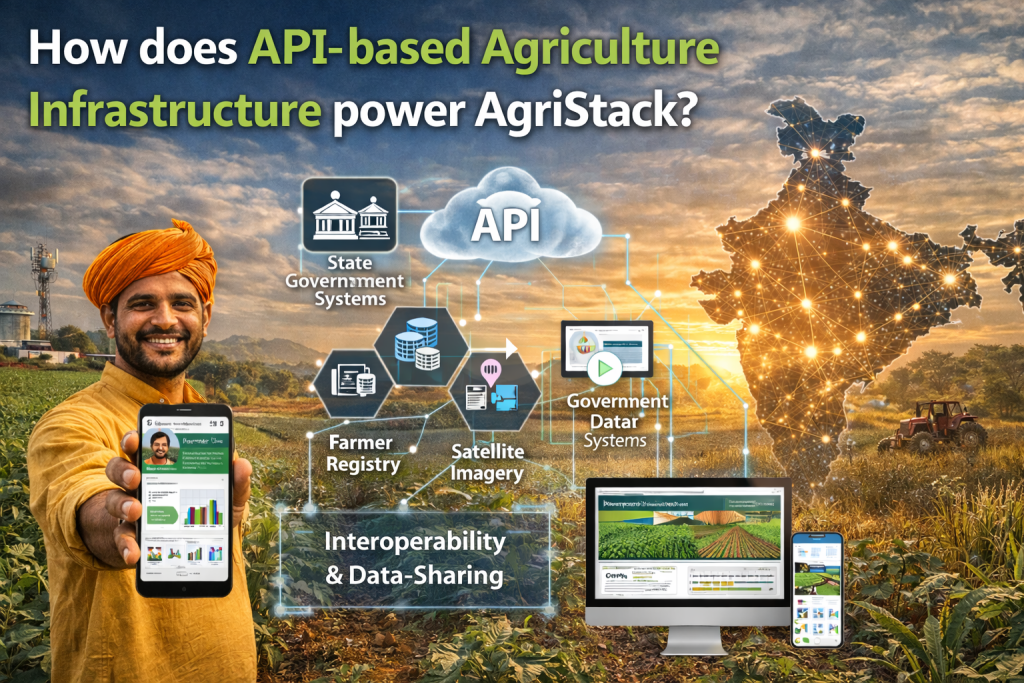 How does API-based Agriculture Infrastructure power AgriStack How does API-based Agriculture Infrastructure power AgriStack